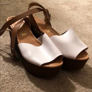 Platform sandals size 7.5